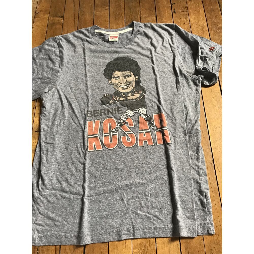 Cleveland‎ Browns Bernie Kosar Cartoon Graphic Medium Gray Tee By Homage